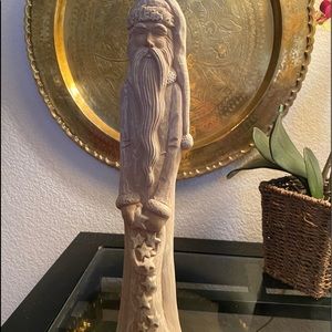 Handcrafted Santa Claus Holiday Decor
